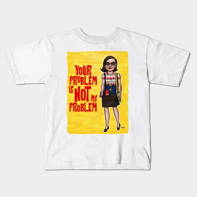 I'm Peggy Olson Kids T-Shirt by mcillustrator